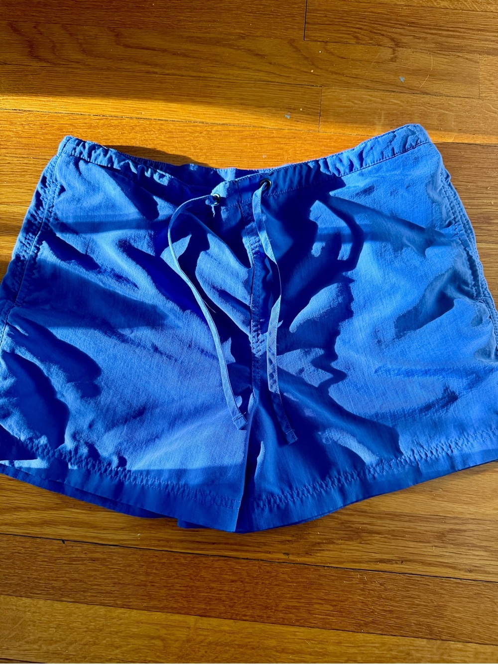 L.L. Bean Royal Blue Athletic Drawstring Shorts